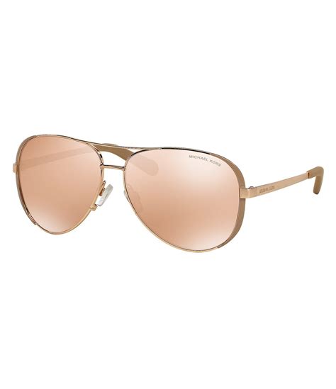 michael kors women's polarized chelsea sunglasses|Michael Kors Chelsea aviator sunglasses.